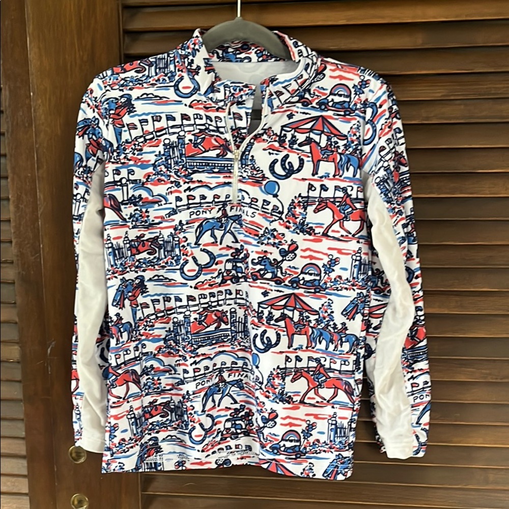 Belle & Bow riding shirt